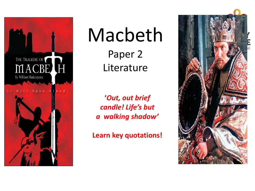 macbeth paper 2 literature