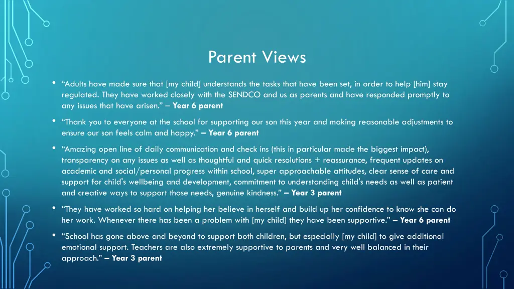 parent views