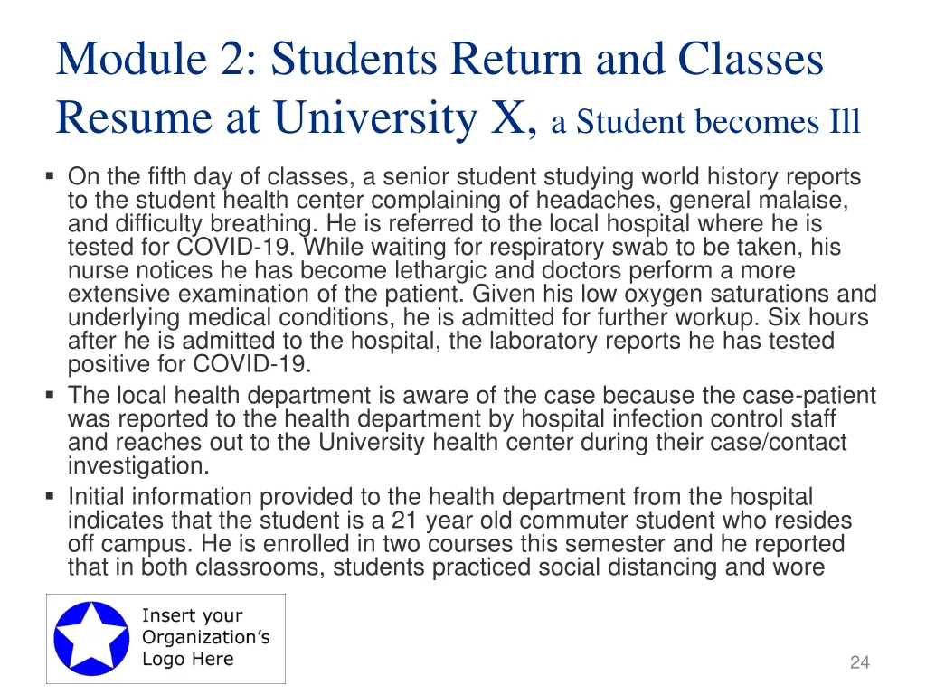 module 2 students return and classes resume 3