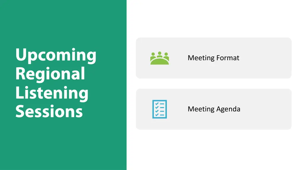 meeting format