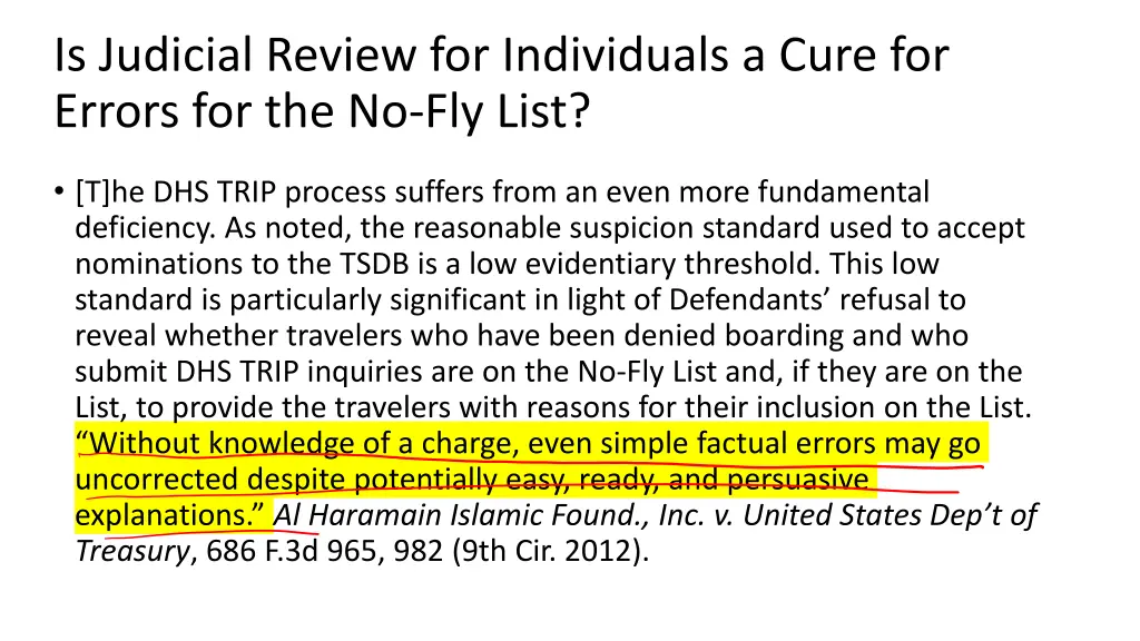 is judicial review for individuals a cure