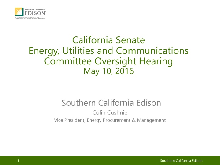 california senate