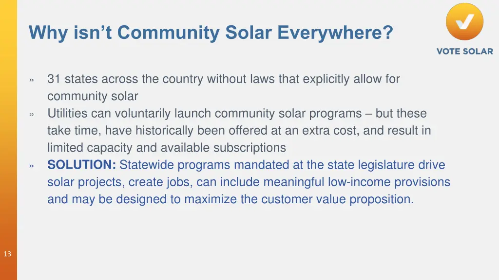 why isn t community solar everywhere