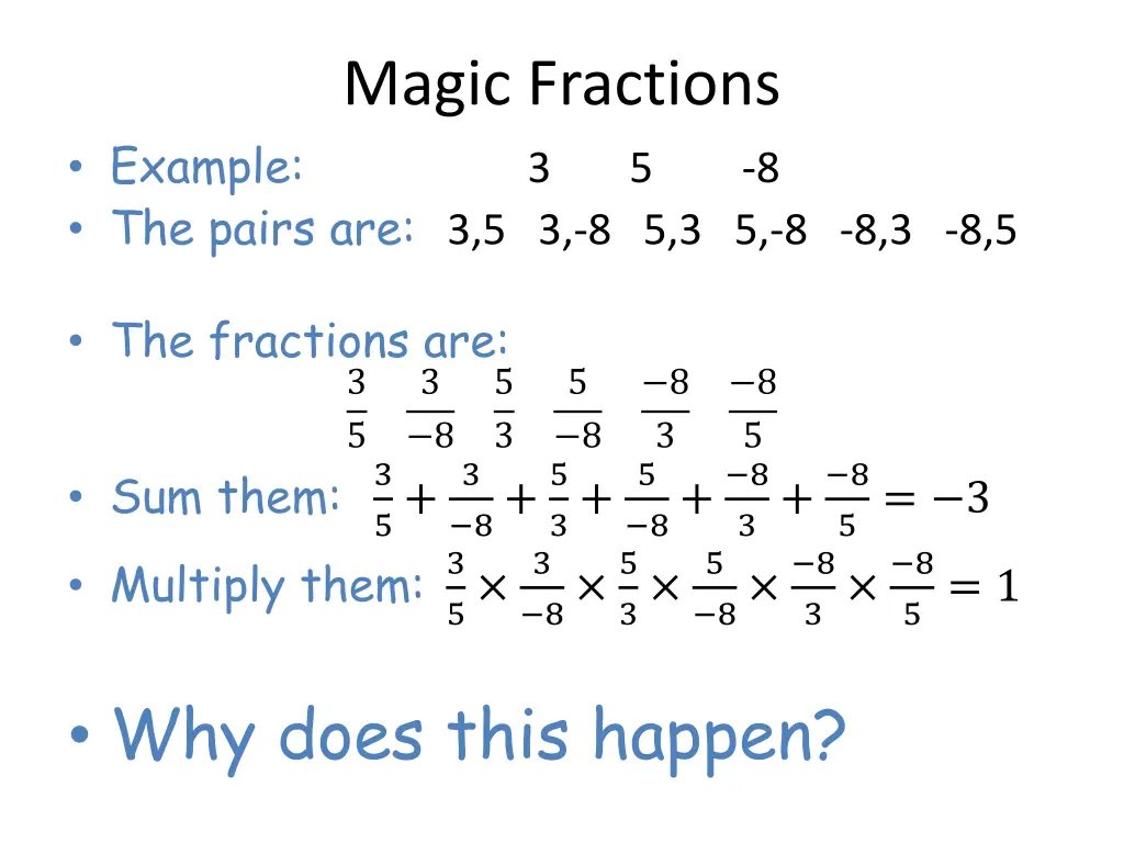 magic fractions 2