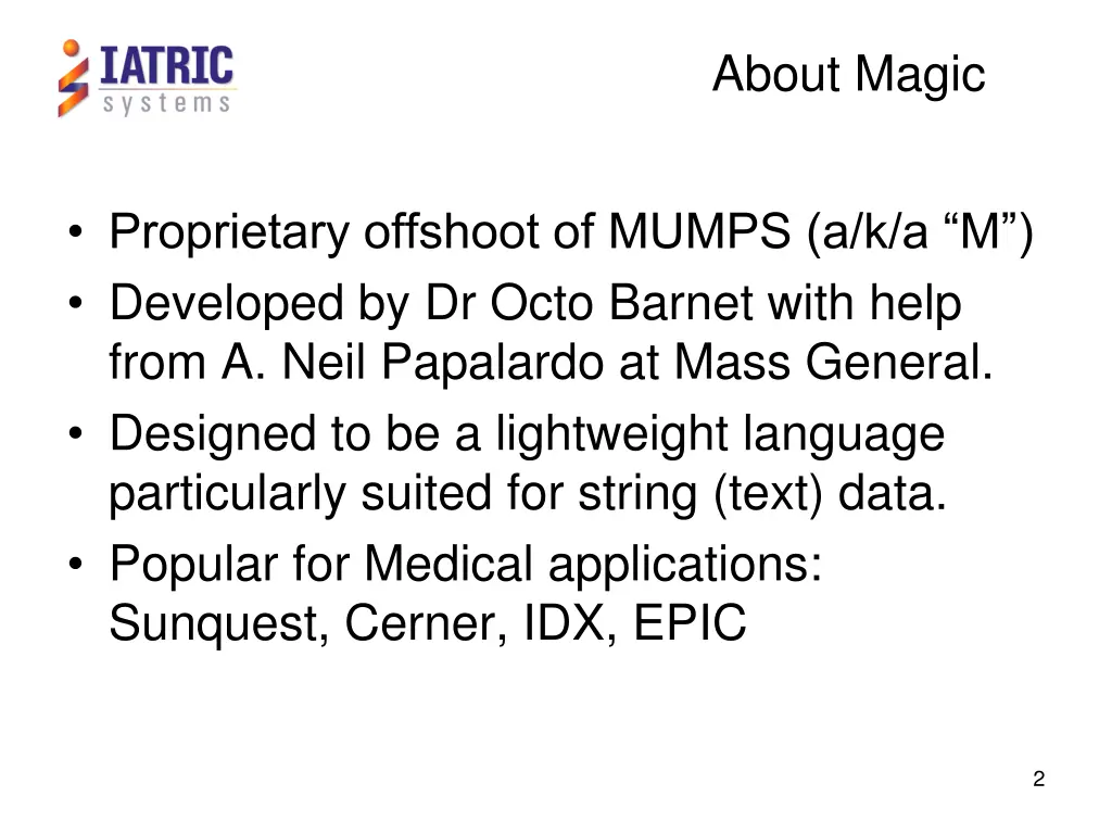 about magic