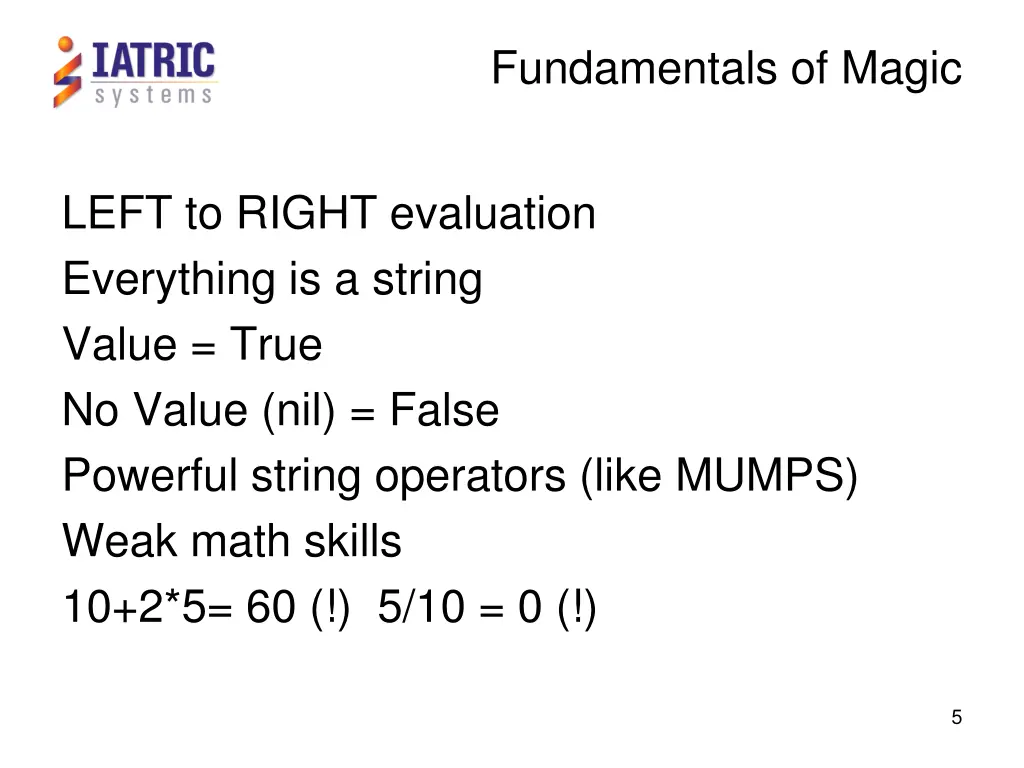fundamentals of magic