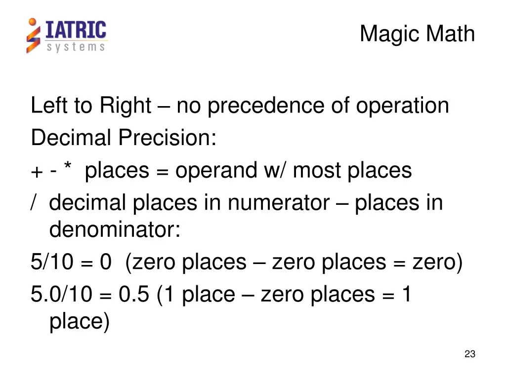 magic math