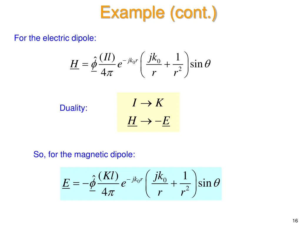 example cont