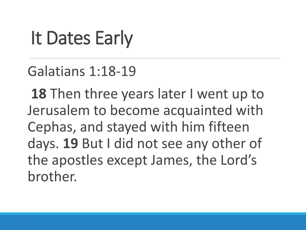 it dates early it dates early 11