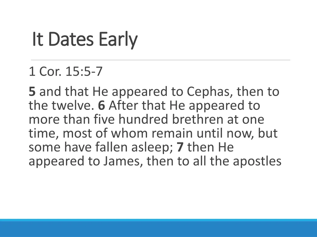 it dates early it dates early 9