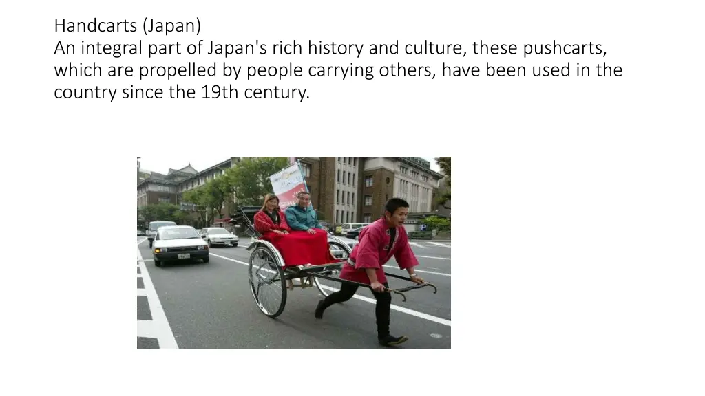 handcarts japan an integral part of japan s rich