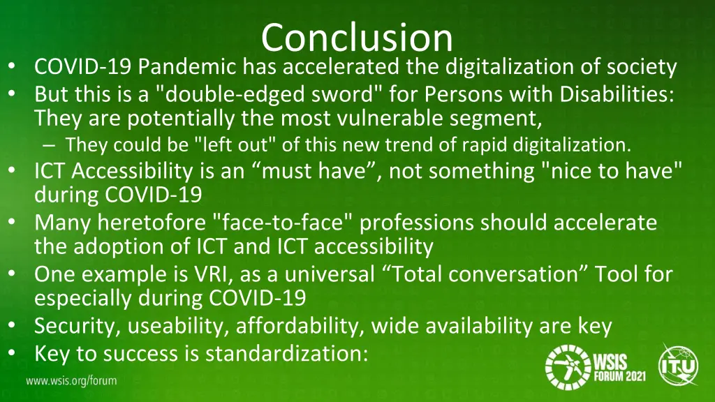 conclusion