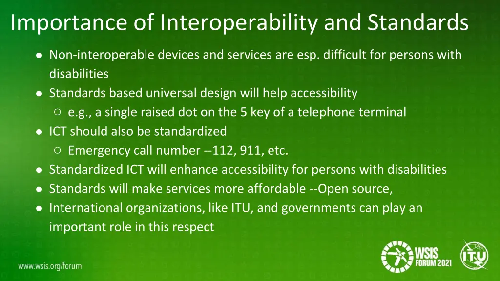 importance of interoperability and standards