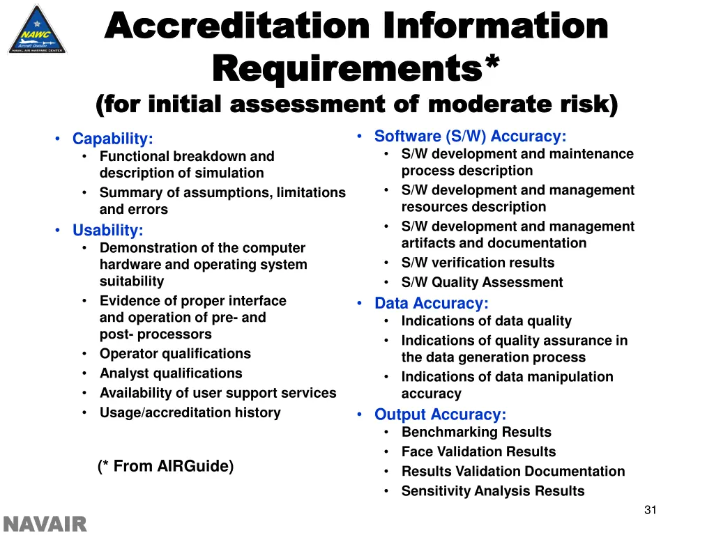 accreditation information accreditation