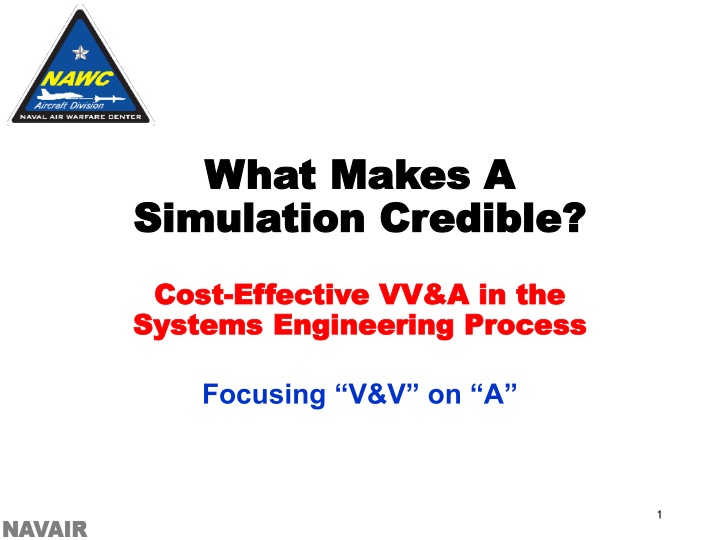 what makes a what makes a simulation credible