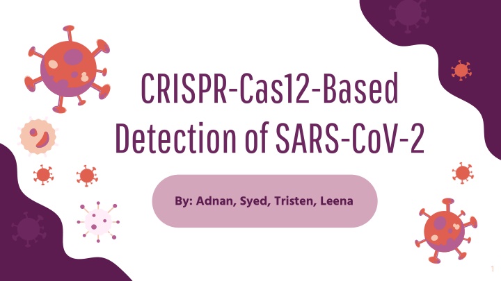 crispr cas12 based detection of sars cov 2