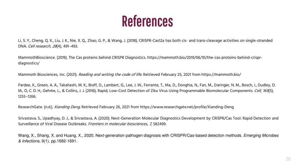references references 1
