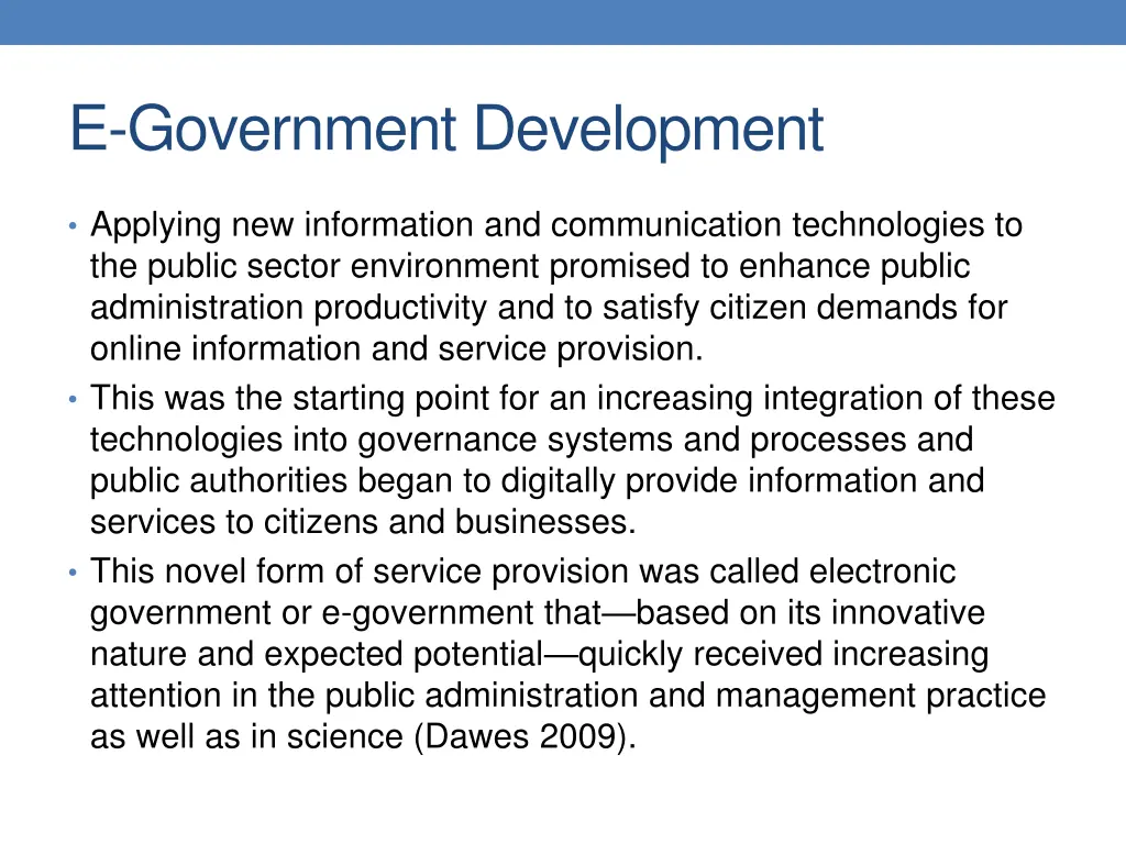 e government development