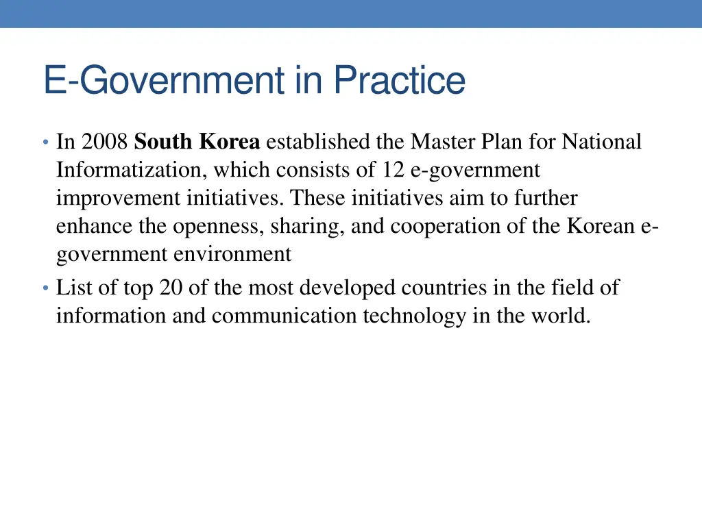 e government in practice 1
