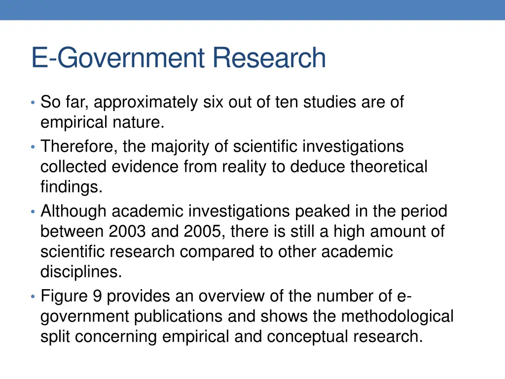 e government research 1