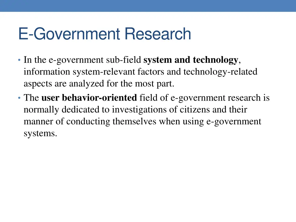 e government research 4