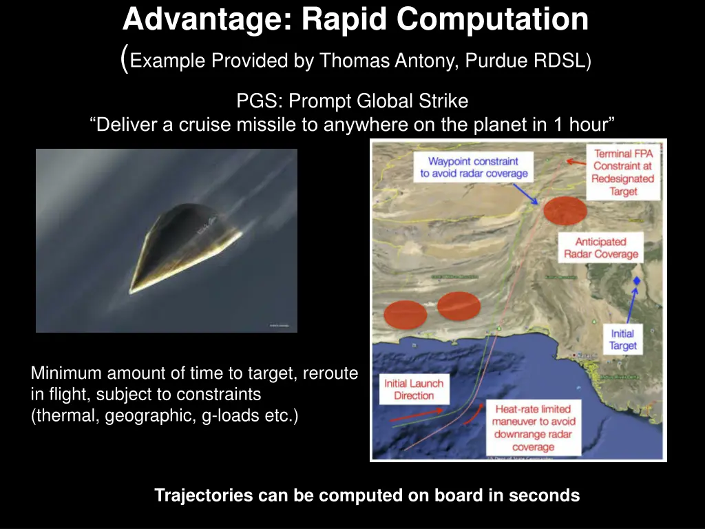 advantage rapid computation example provided