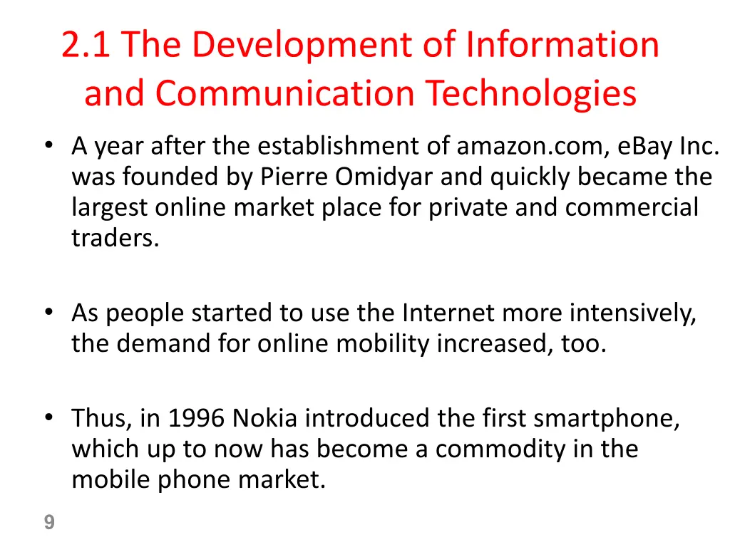 2 1 the development of information 5