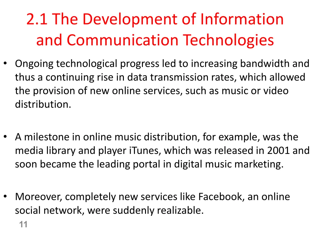 2 1 the development of information 7