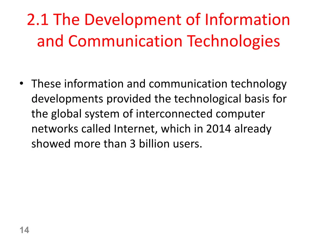 2 1 the development of information 9