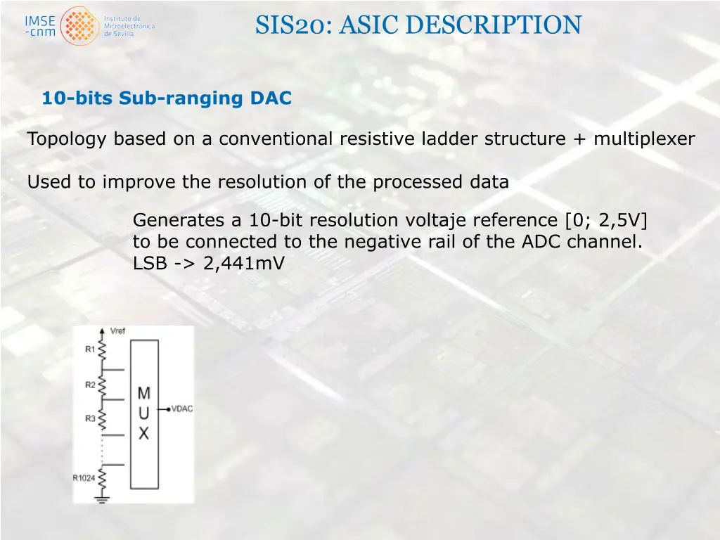sis20 asic description 2