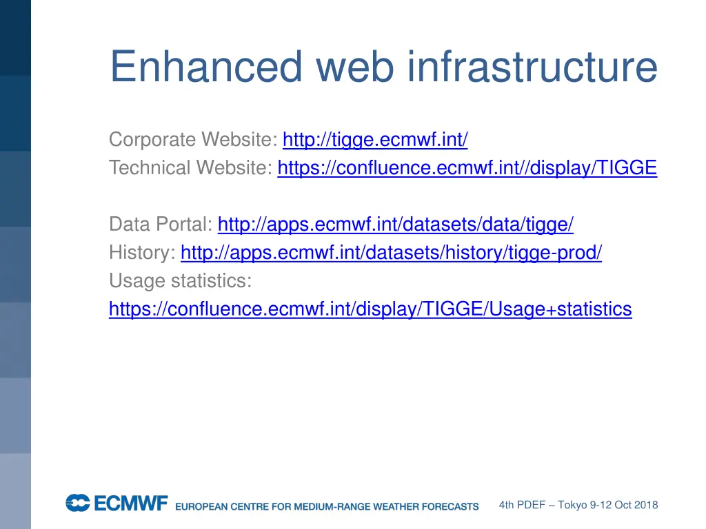 enhanced web infrastructure