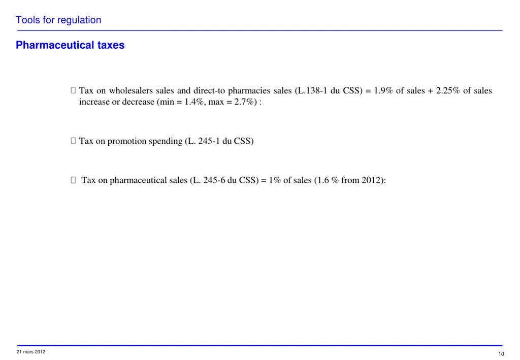 tools for regulation 3
