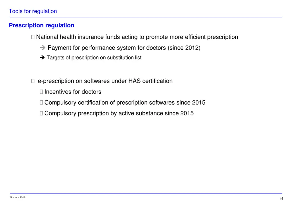 tools for regulation 8