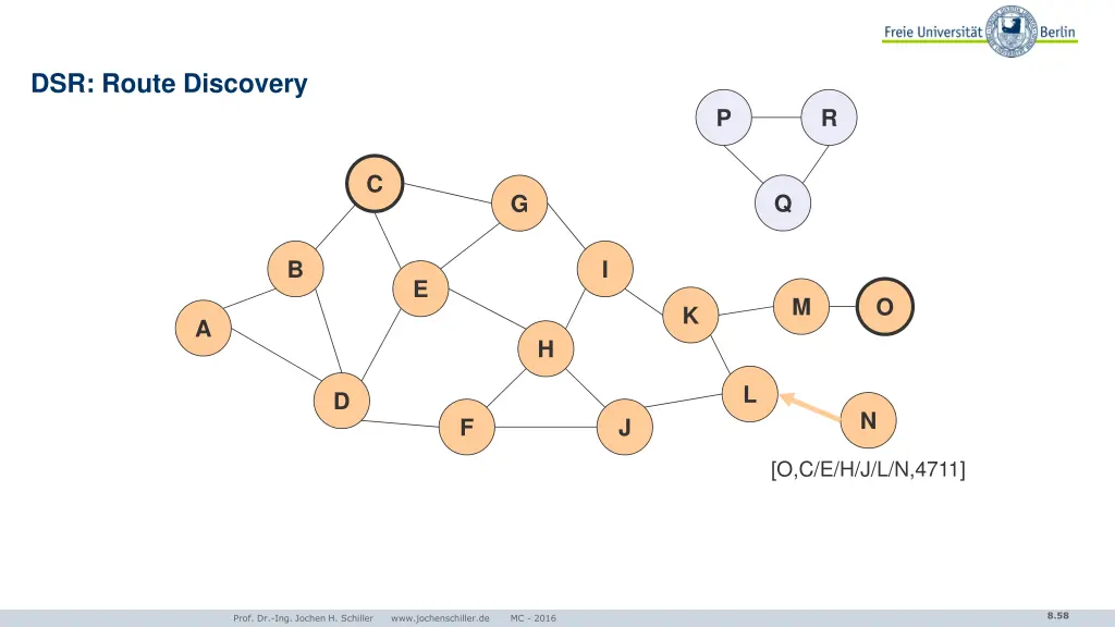 dsr route discovery 5