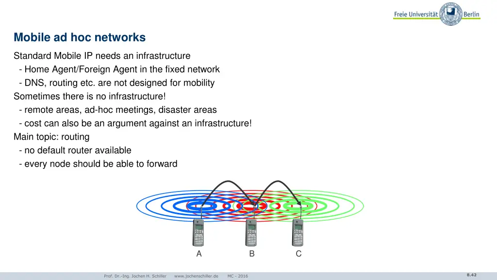 mobile ad hoc networks