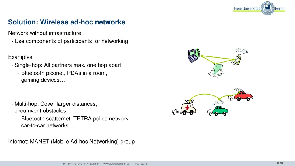 solution wireless ad hoc networks