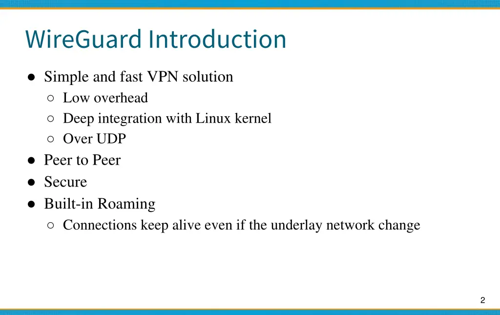 wireguard introduction