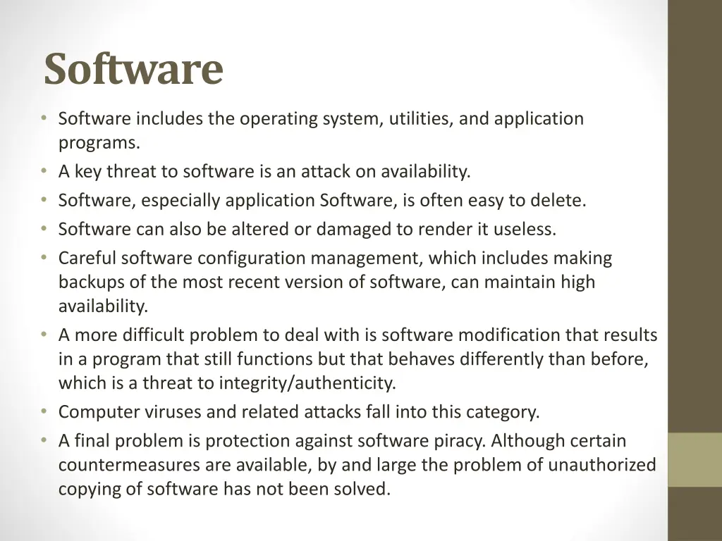 software