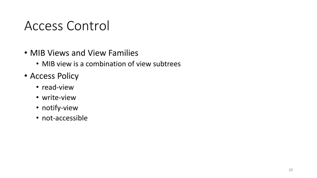 access control 1