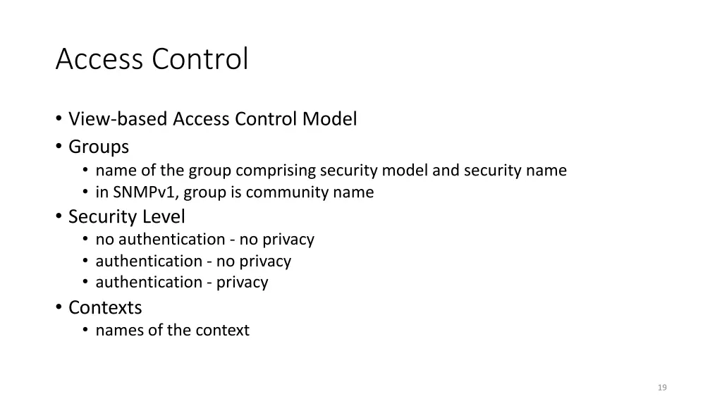 access control
