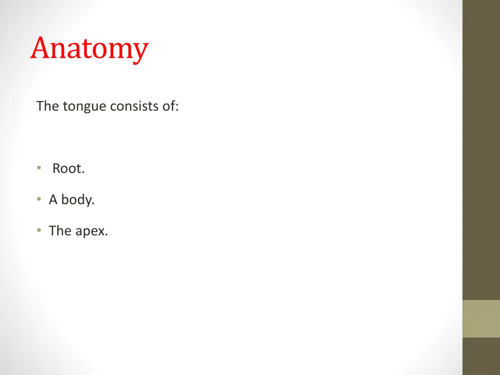anatomy