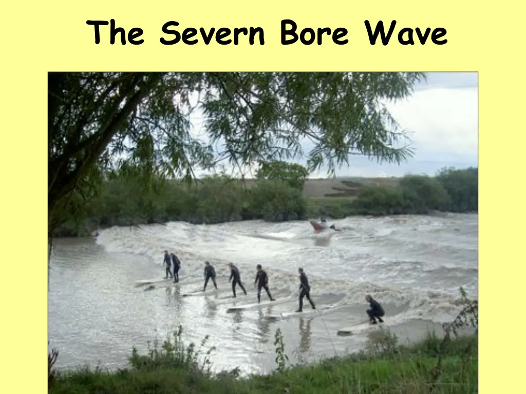 the severn bore wave
