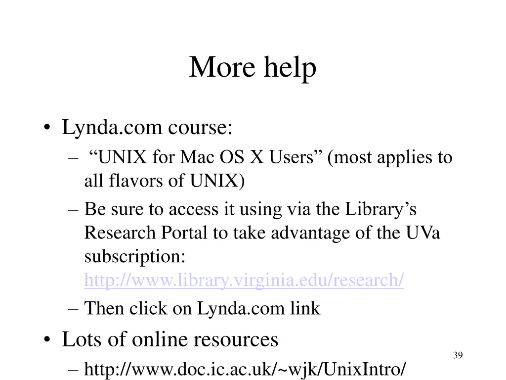 more help