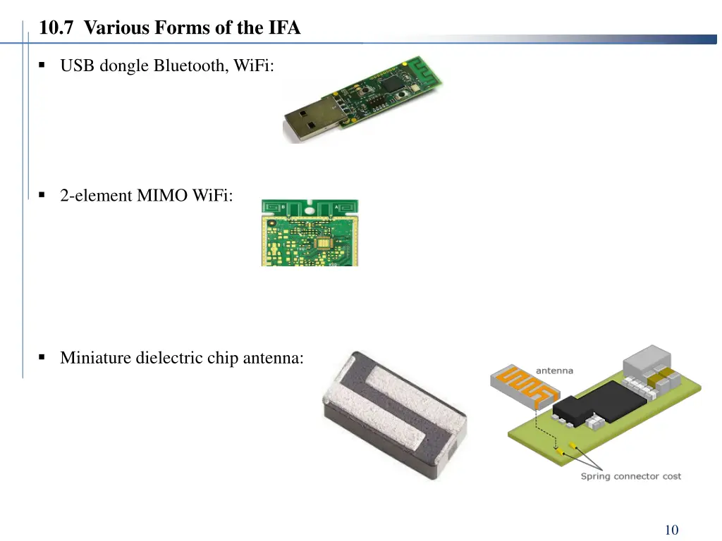 10 7 various forms of the ifa