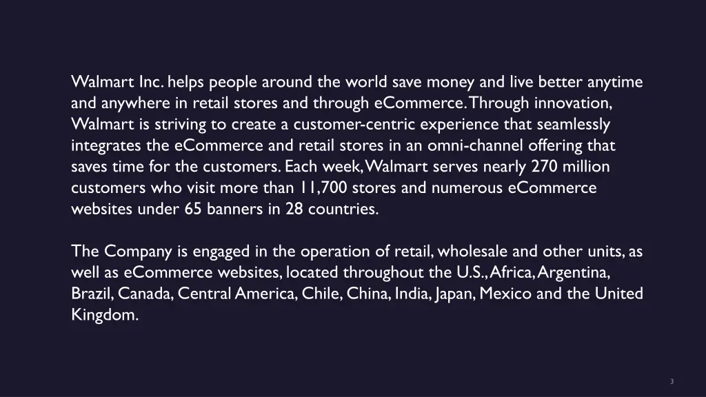 walmart inc helps people around the world save