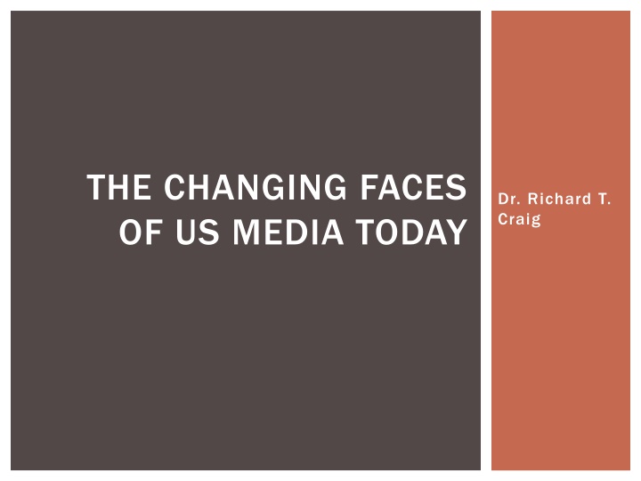 the changing faces of us media today