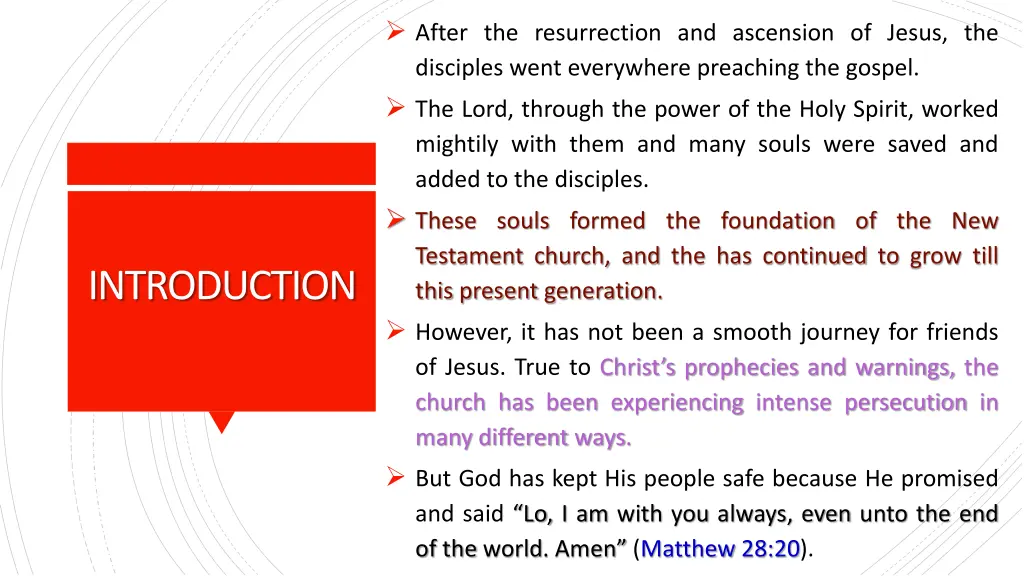 after the resurrection and ascension of jesus