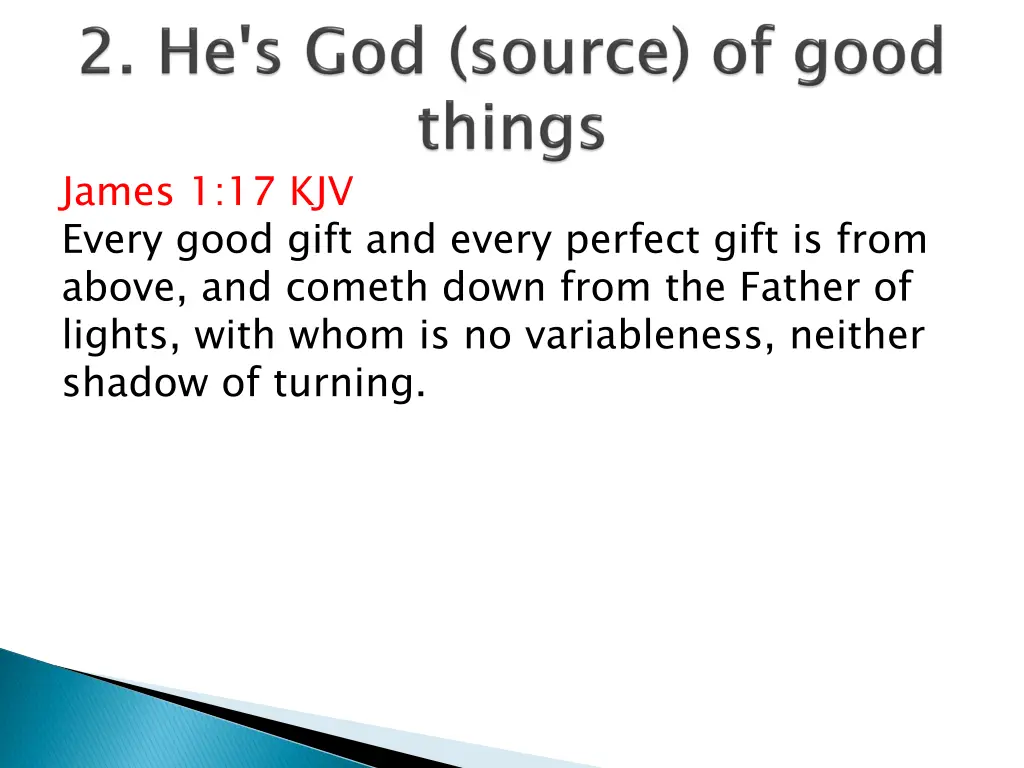 james 1 17 kjv every good gift and every perfect