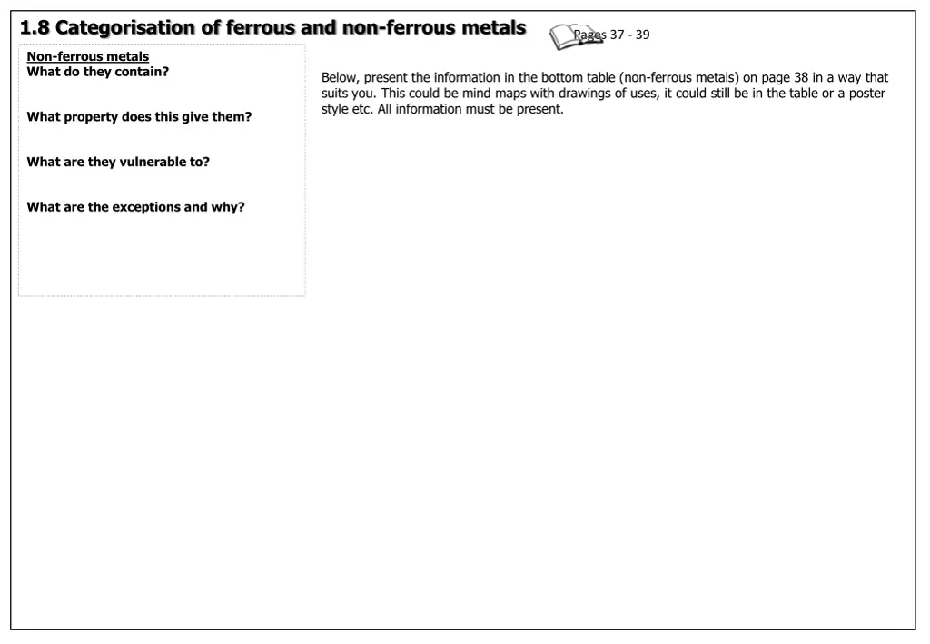 1 8 categorisation of ferrous and non ferrous 1