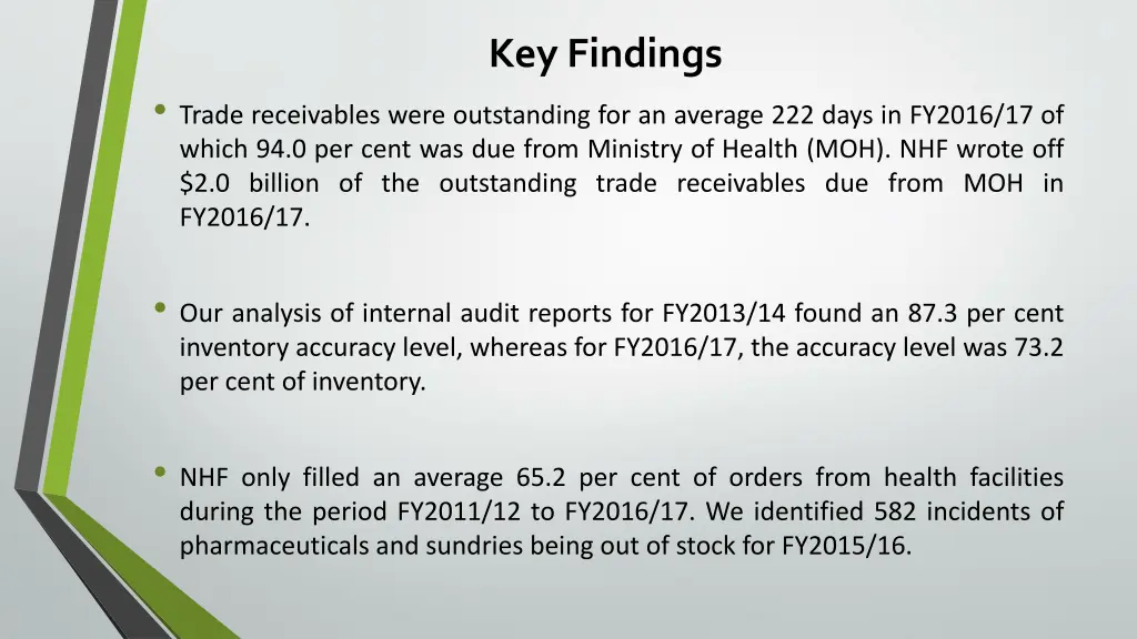 key findings 2
